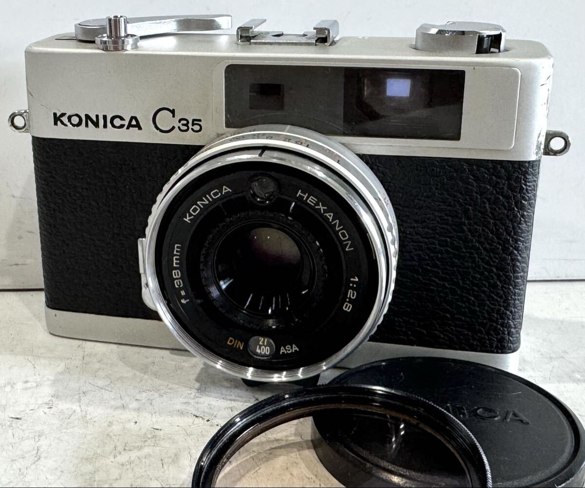 260503D☆ KONICA C35 レンジファインダー おまけ付 ♪配送方法＝おてがる配送宅急便(EAZY)♪ 