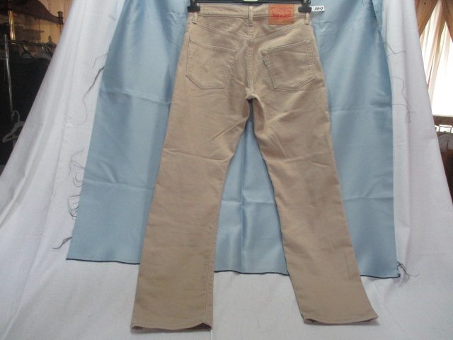 A807送料無料【W30】コレクション放出LEVI'Sリーバイス502☆ベージュ★