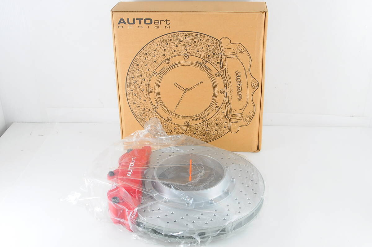 [TAC07]AUTOartオートアート ディスクブレーキ型 壁掛け時計 キャリパー 