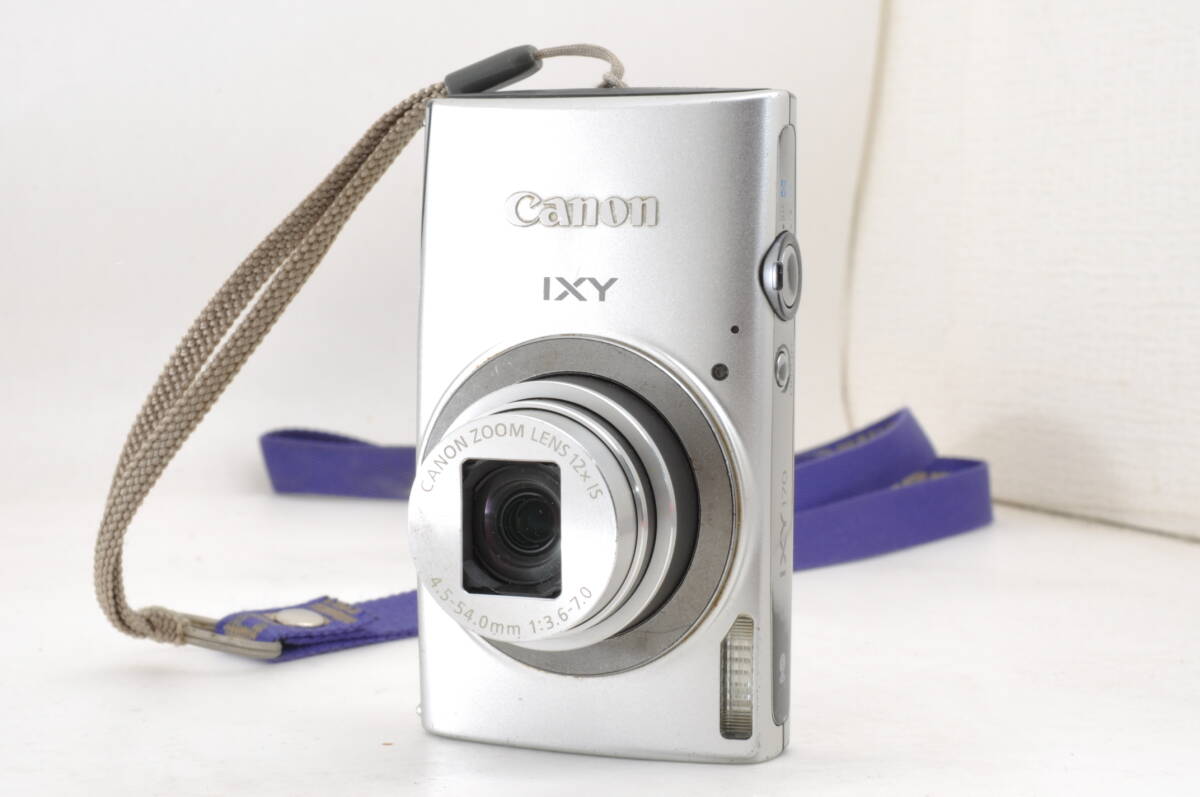 [KAK20]キヤノン イクシー IXY 170 PC2195 コンパクトデジタルカメラ コンデジ デジカメ Canon シルバー
