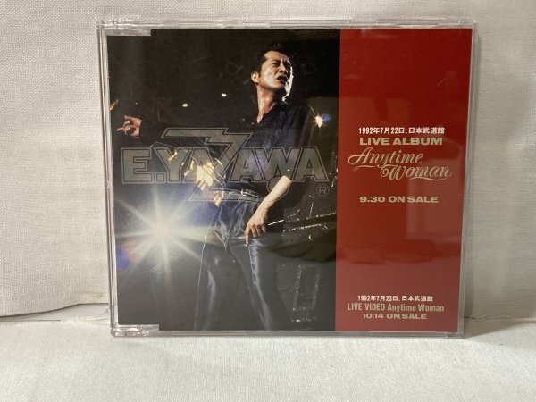L439 盤面良好 矢沢永吉　非売品　プロモーション CD　Anytime Woman LIVE