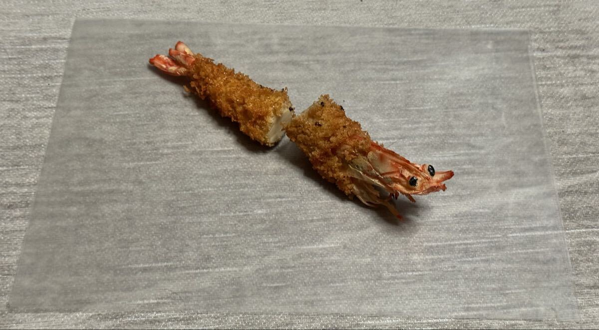 エビフライ 食品サンプル リアルサイズ