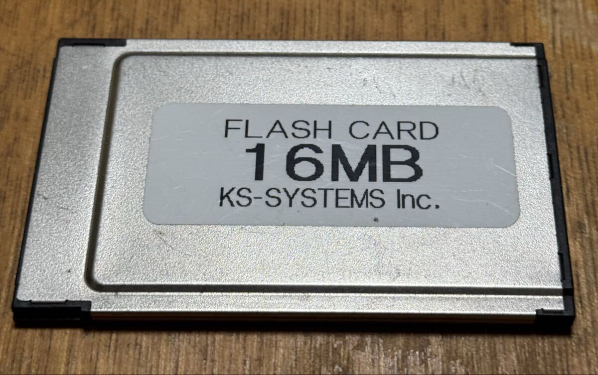 FLASH CARD 16MB KS-SYSTEMS Inc. コンパクトフラッシュメモリ　日立