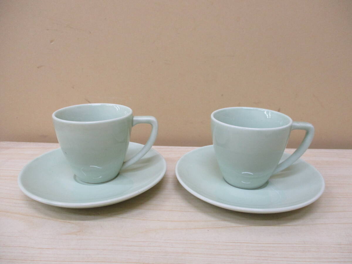 N2067　BEE　HOUSE　カップ＆ソーサー　2客セット　ビーハウス　コーヒーカップ　