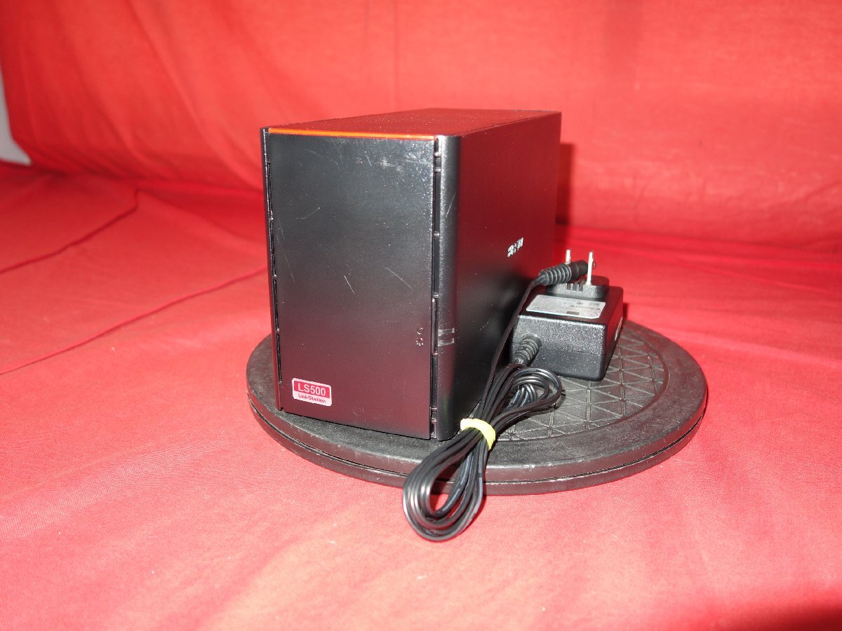 BUFFALO　TeraStation　LS520DN0402B 【通電確認済】 HDDなし　中古 NAS　ケースのみ 【ジャンク】　PH260521-22