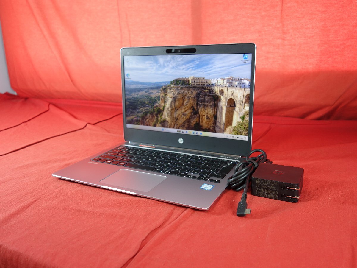 HP EliteBook Folio G1 【Core m5-6Y54】 Windows 11/メモリ8GB/SSD128GB/無線/Bluetooth 中古 ノートパソコン 【10日間保証】 PH260528-11