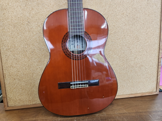 阿部ガット手工品 特二号65 製作者 中島登 1973年製 ガットギター 阿部保夫 ハードケース付き 全音 ZEN-ON 札幌市 平岸店