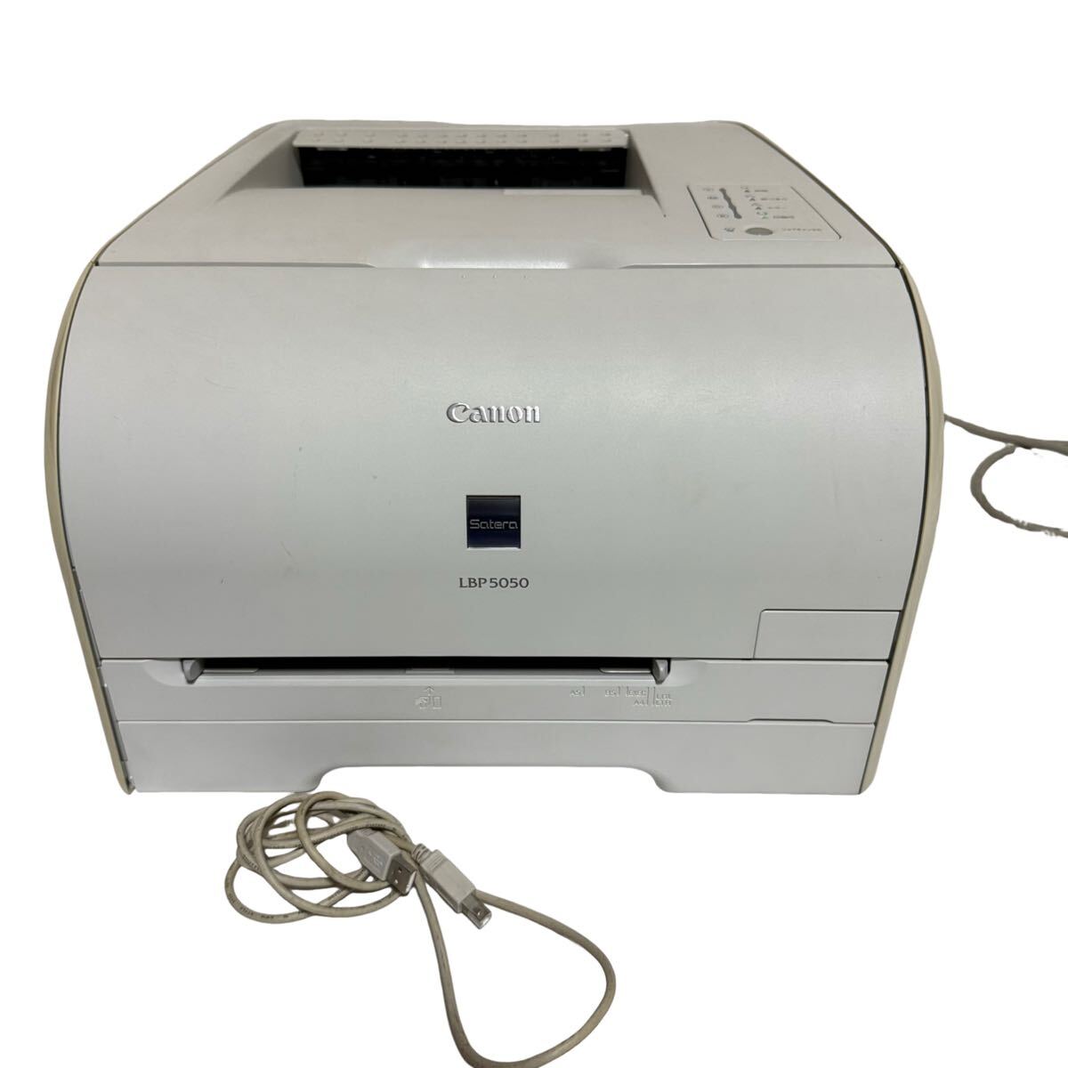 Canon キャノン Satera LBP5050 モノクロレーザープリンター USB LAN 現状品 業務用 印刷機