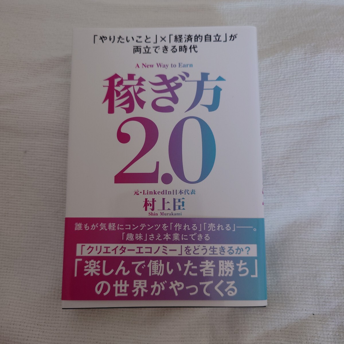 【美品】稼ぎ方２．０　「やりたいこと」×「経済的自立」が両立できる時代 村上臣／著