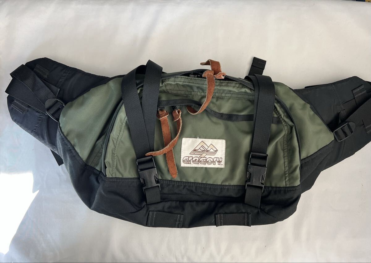 極美品　GREGORY 茶タグ　ランパールーム　グリーン