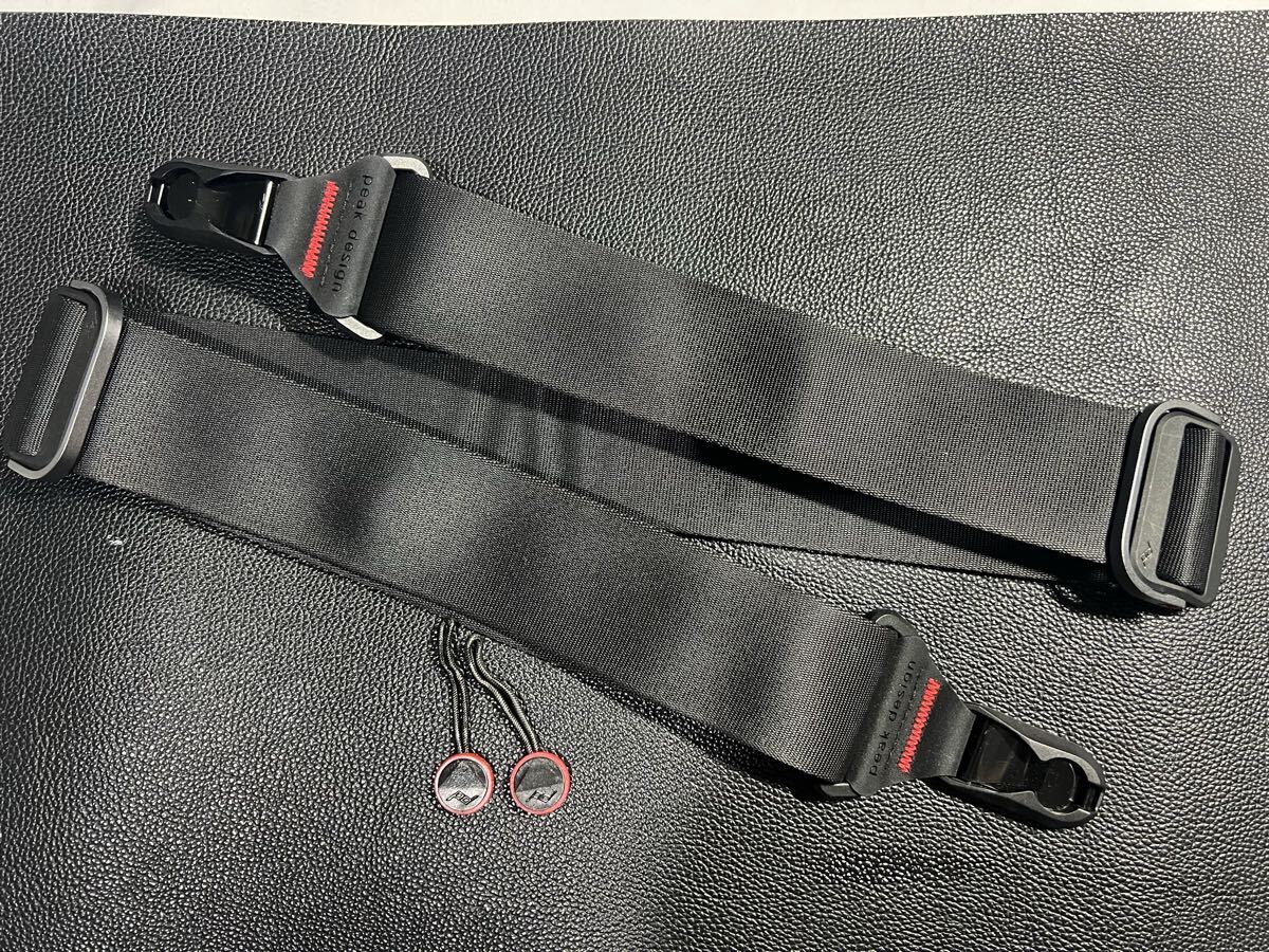 美品　Peak Design ピークデザイン　スライド　ブラック　現行版