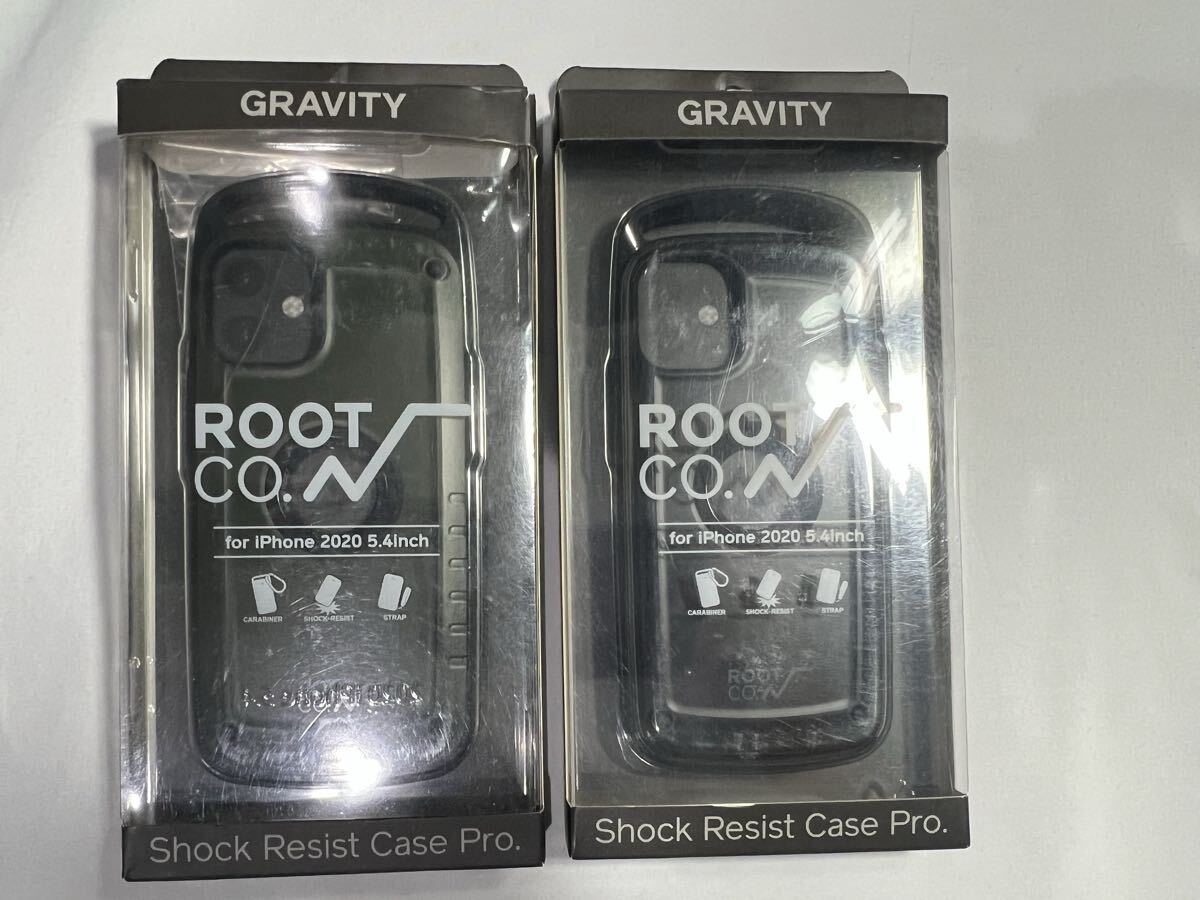 開封のみ　ROOT CO. ルートコー iPhone12mini用　2個セット