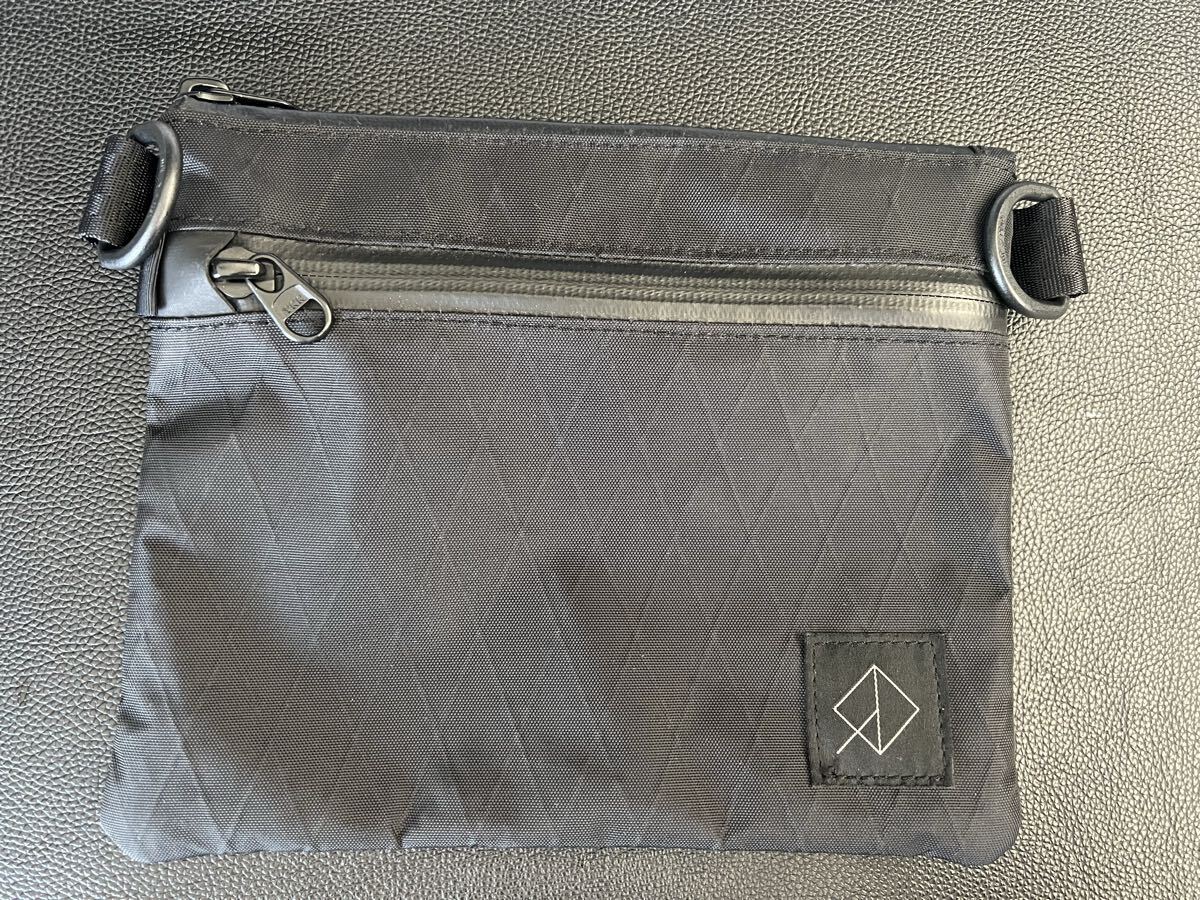 極美品　WEXLEY（ウェクスレイ）　ポーチ　ブラック　x~pac