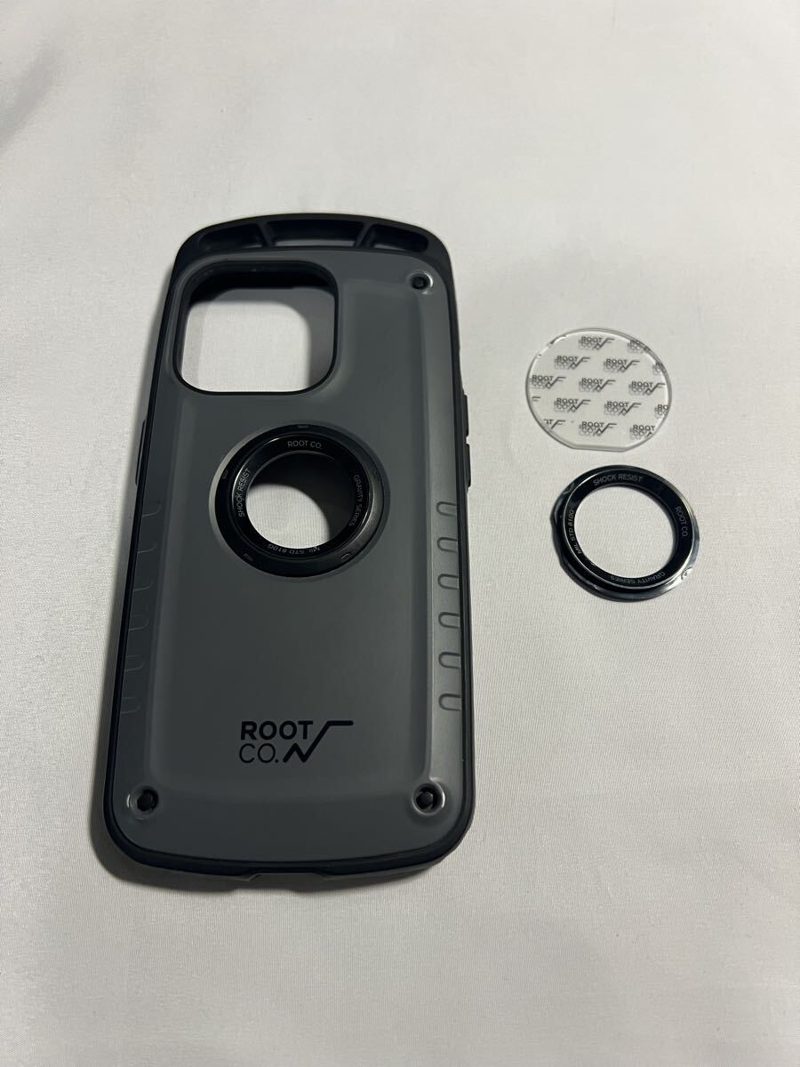 ROOT CO. ルートコー iPhone14Pro用ケース　グレー