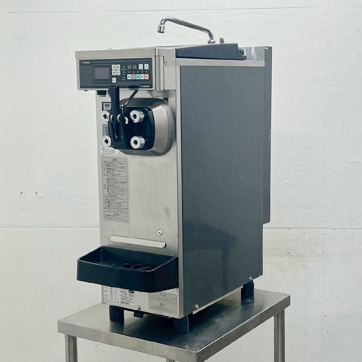 ニッセイ ソフトクリームフリーザー CI-9624AE 日世 自動殺菌 ソフトサーバー 2022年製 三相200V 動作確認済/D5606