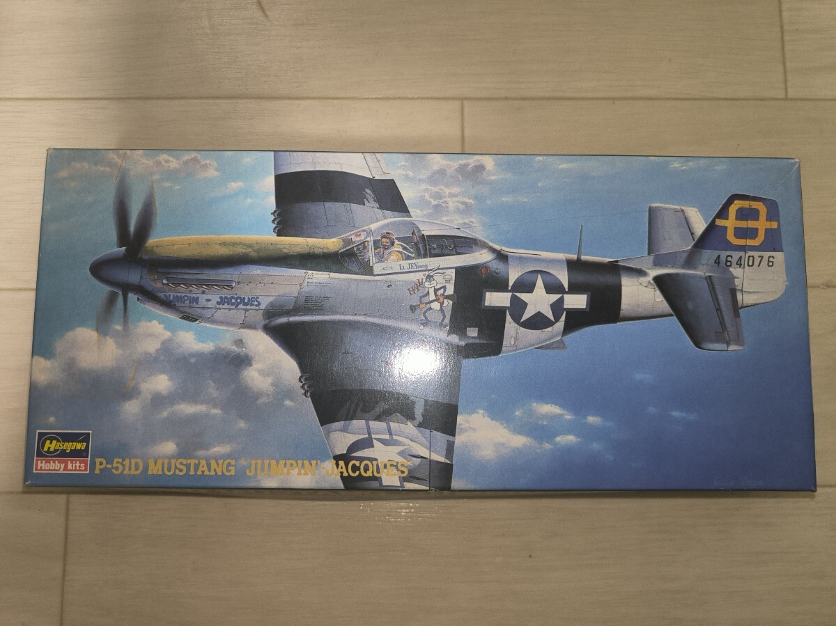 ハセガワ 1/48 P-51D MUSTANG JUMPIN' JACQUES プラモデル