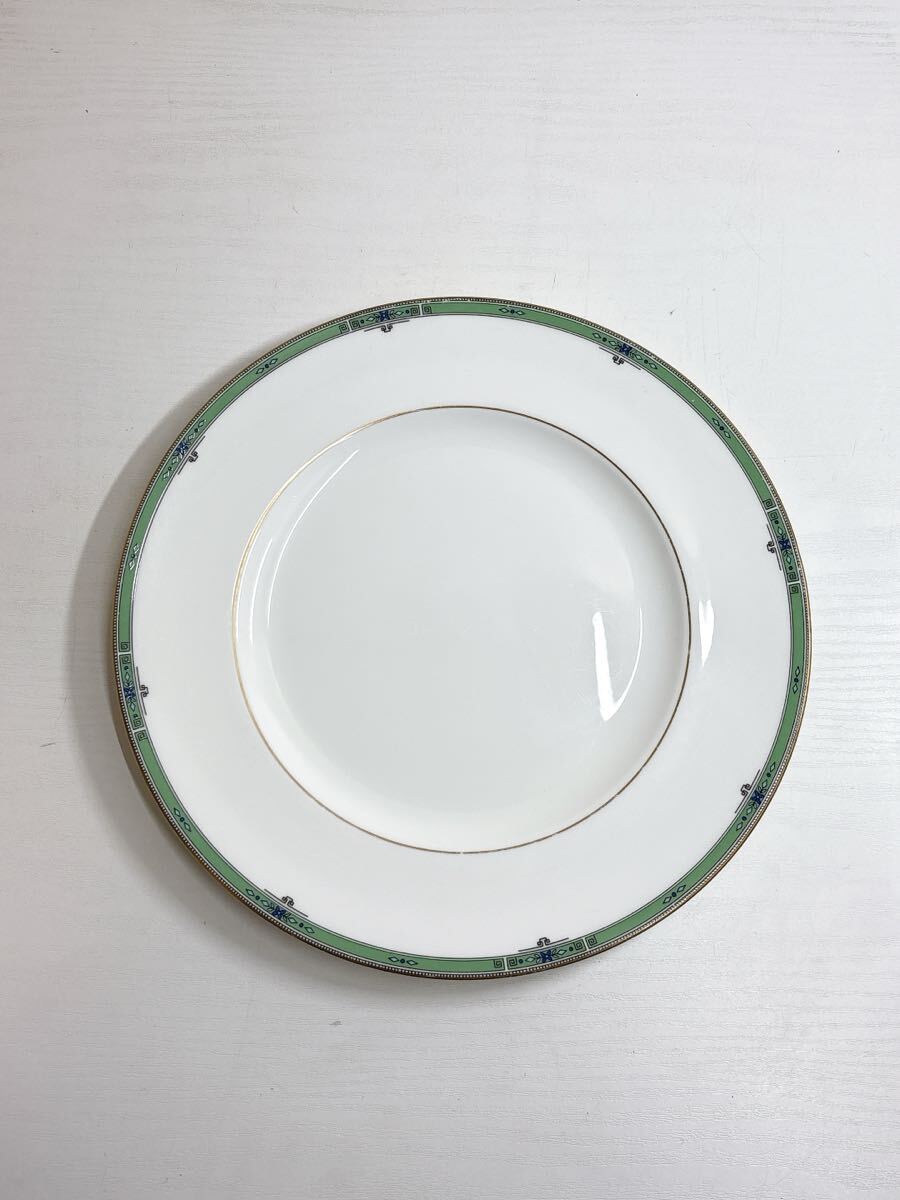 2631 WEDGWOOD ウェッジウッド Jade ジェイド 約27cm 皿 ディナープレート プレート ケーキ皿 現状品