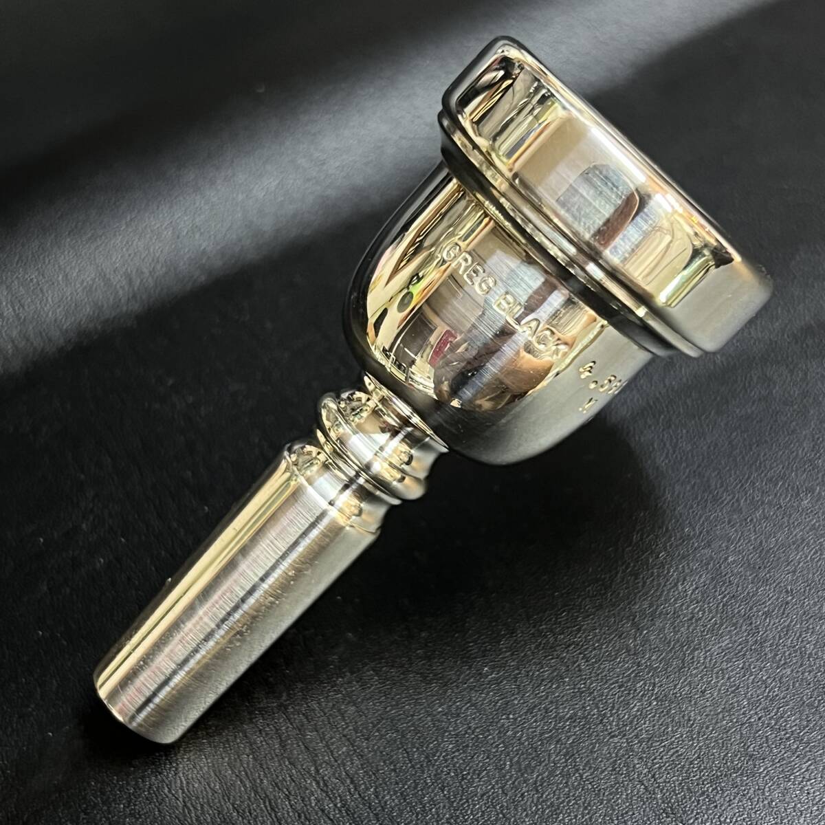 Greg Black ／グレッグブラック 4.5GS M トロンボーン太管用マウスピース 中古品
