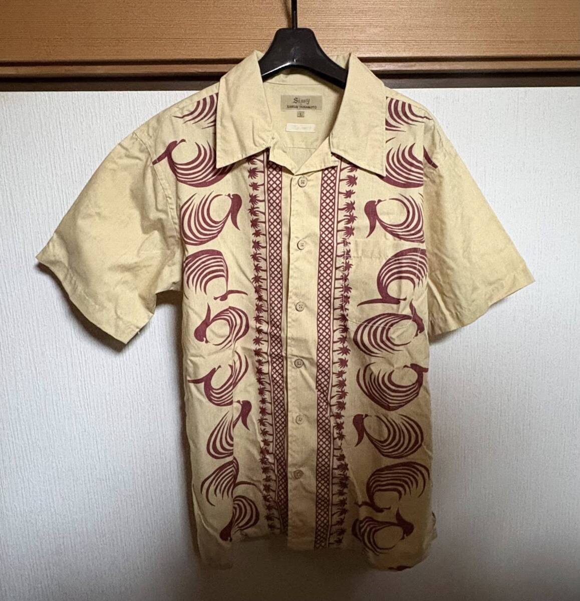 新品未使用　KANSAI YAMAMOTO　アロハシャツ（メンズLサイズ）