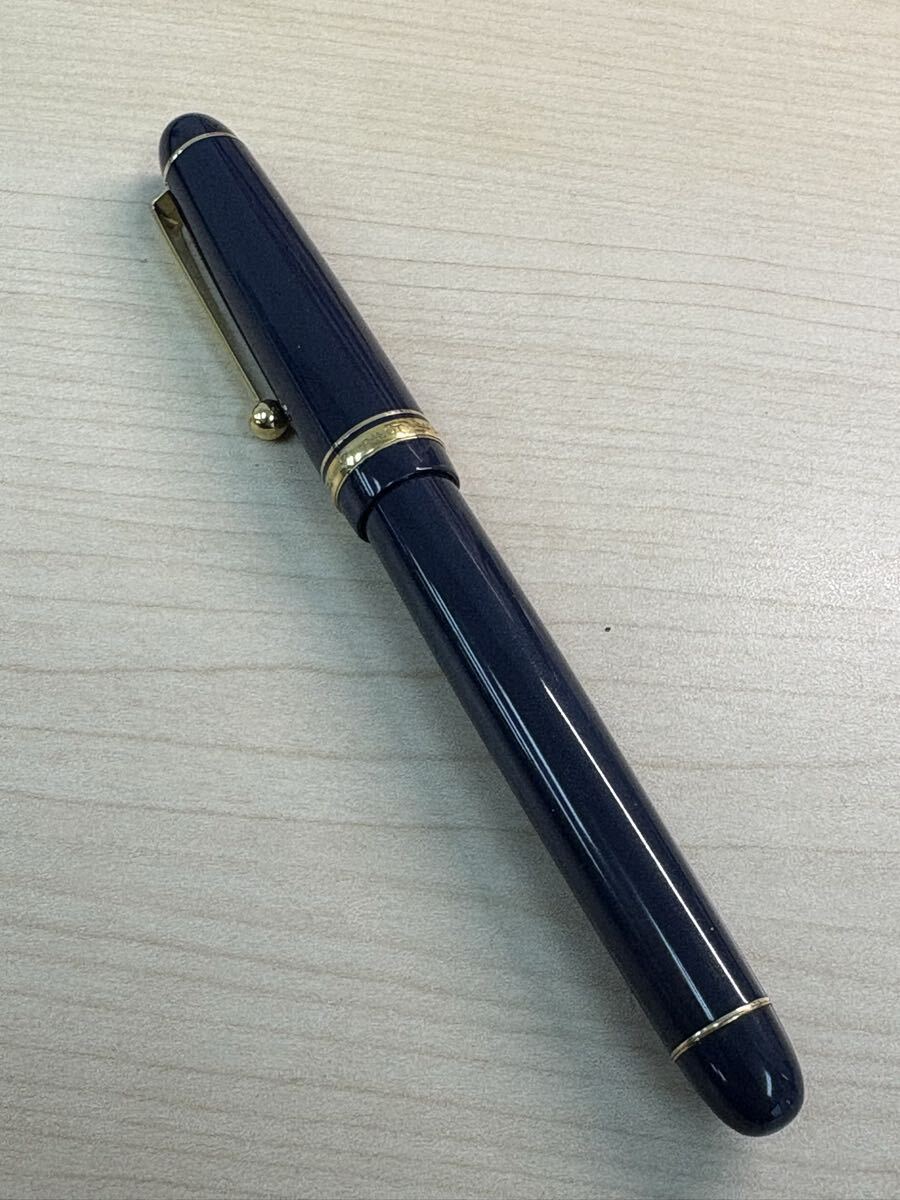 T05 PILOT パイロット CUSTOM カスタム 74 万年筆 ペン先 14K-585-5-M ネイビー