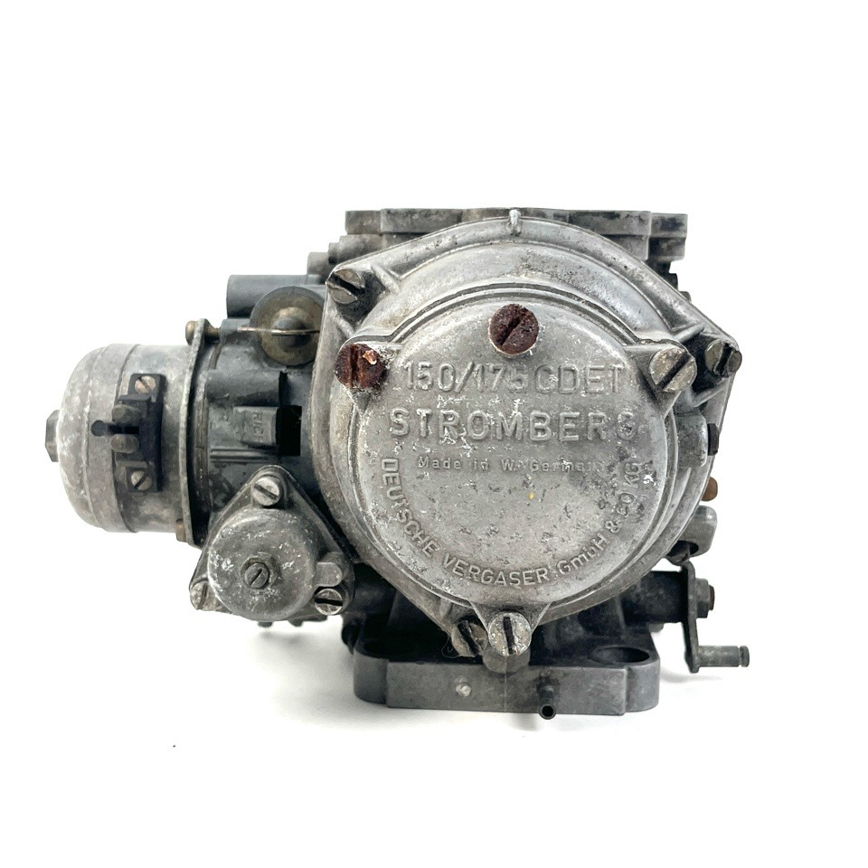 西ドイツ製 STROMBERG 150/175 CDET キャブレター 気化器 燃料供給装置 車両パーツ ヴィンテージパーツ 骨董・民芸品