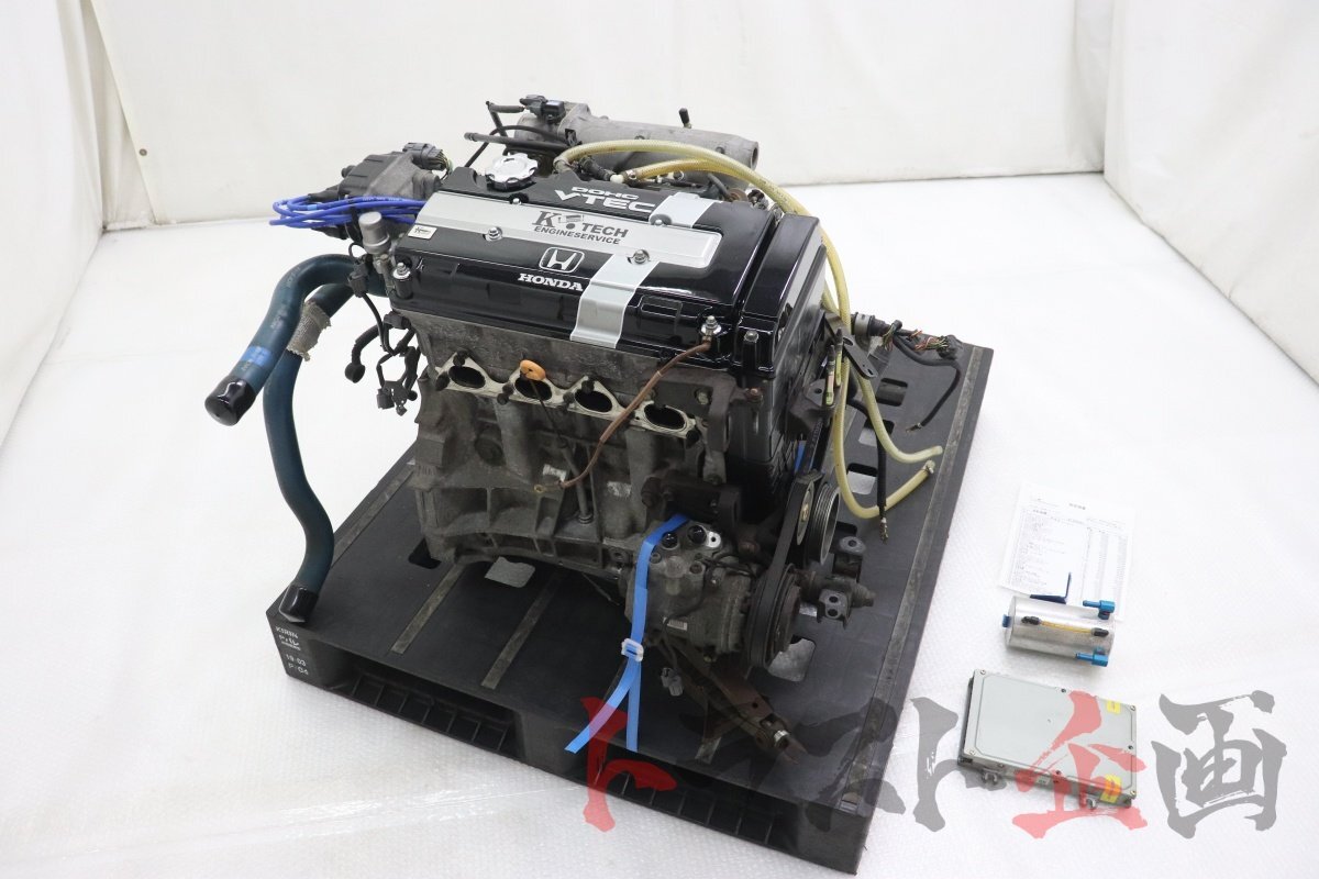 B18C K-TECH コンプリート エンジンAssy インテグラ タイプR DC2 96SP トラスト企画 送料無料 U 2101895301