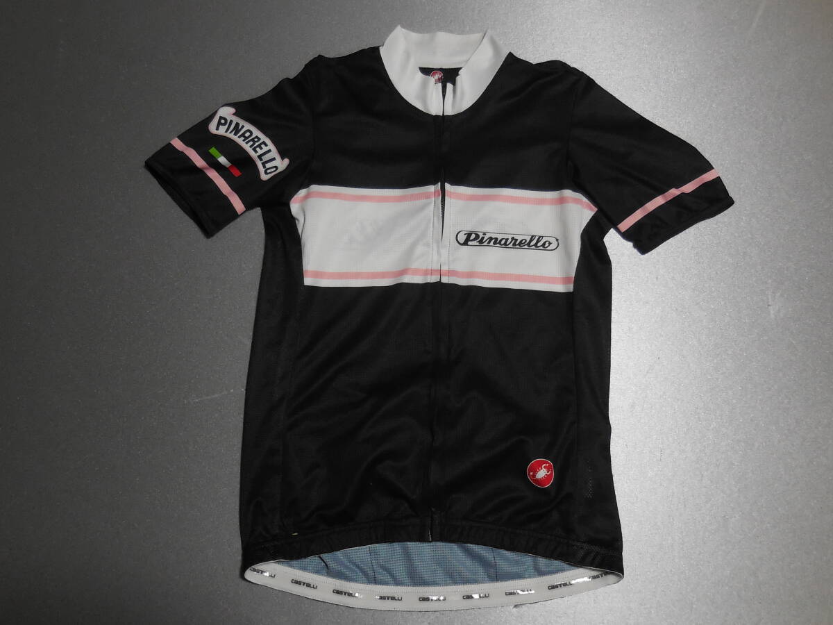 カステリ CASTELLI／ピナレロ PINARELLO サイクルジャージ 半袖ジャージ Sサイズ