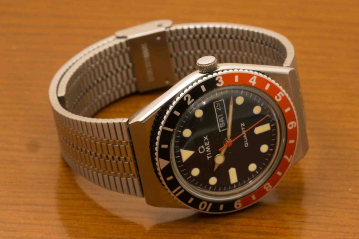 TIMEX-Q 型番 TW2U61300 38mm, タイメックス, timex