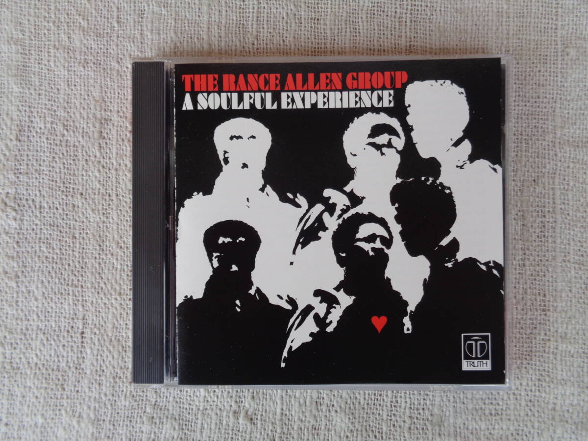 ●●CD「THE RANCE ALLEN GROUP / A SOULFUL EXPERIENCE」ランスアレングループ　輸入盤　1992年 USA