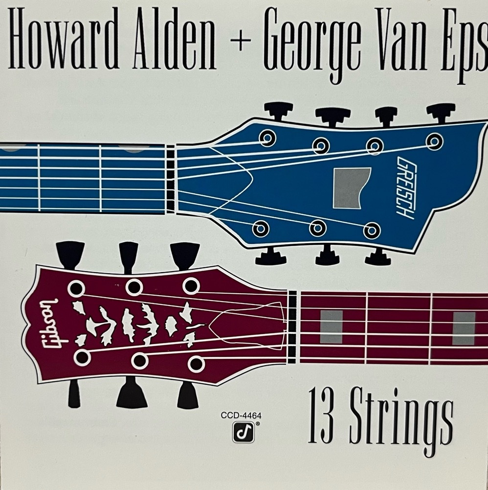 Howard Alden + George Van Eps - 13 Strings 中古CD 1991 CONCORD JAZZ dave stone jake hanna