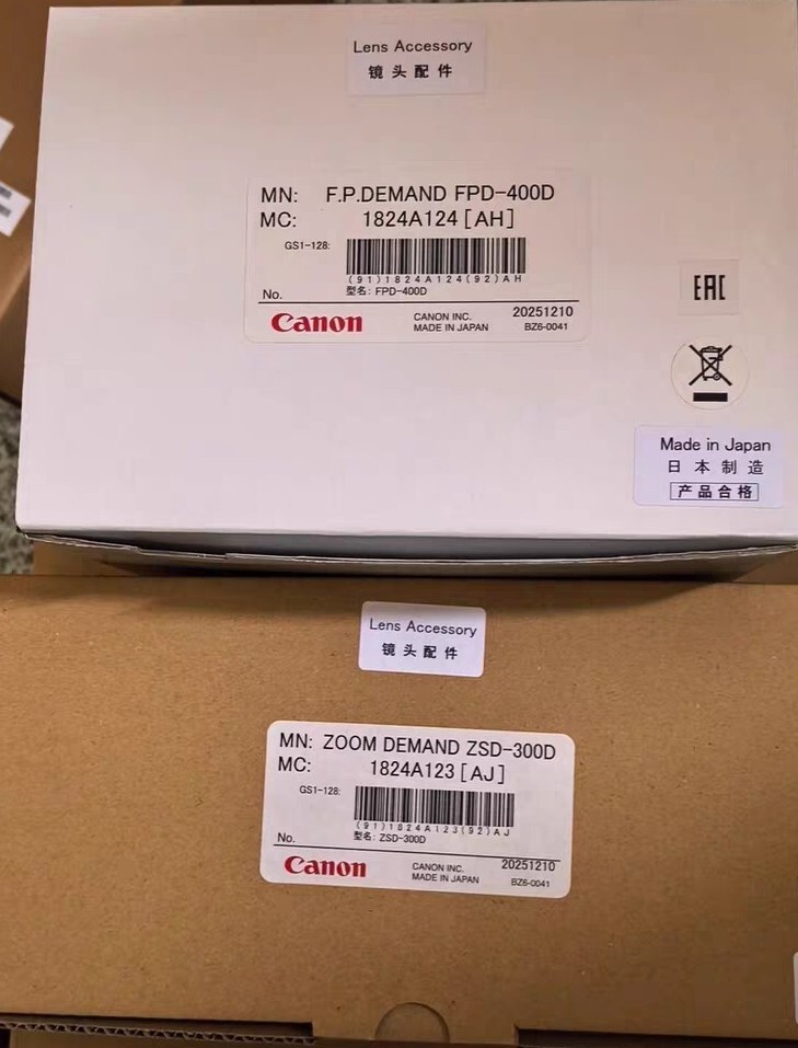 CANON 新品フォーカスデマンド FPD-400DとズームデマンドZSD-300Dセット