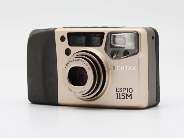 76【動作品】PENTAX ペンタックス ESPIO 115M Point & Shoot フィルムカメラ 38-115mm Zoom Lens
