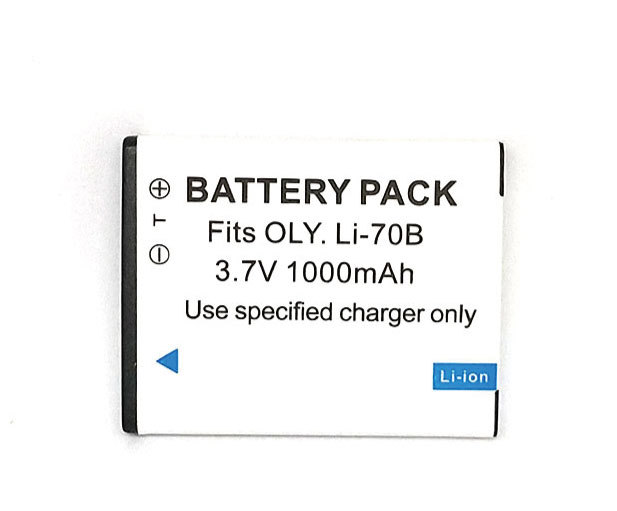 【送料無料】 OLYMPUS オリンパス Li-70B Li70B LI-70B LI70B バッテリー 1000mAh 互換品