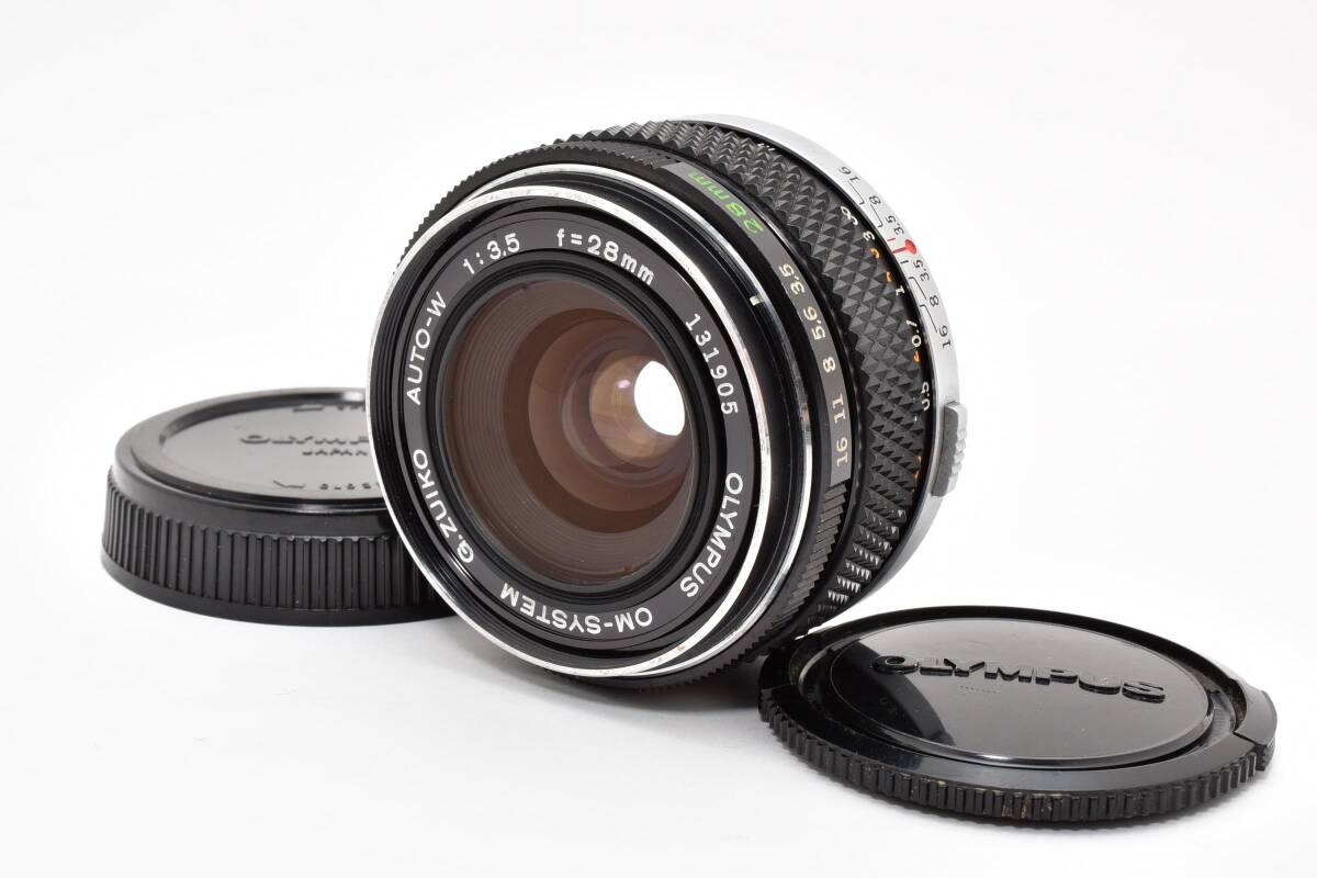【美品】OLYMPUS OM-SYSTEM ZUIKO AUTO-W 28mm F3.5 #315