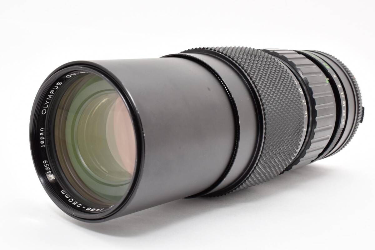 【外観美品】OLYMPUS OM-SYSTEM ZUIKO AUTO-ZOOM 85-250mm F5 #318