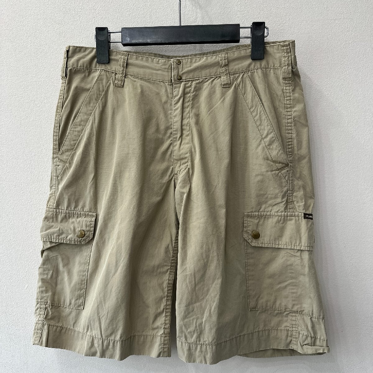 PEARLY GATES パーリーゲイツ コットン カーゴ ハーフパンツ ショートパンツ サイズ 5 /カーキ ベージュ メンズ ゴルフウェア