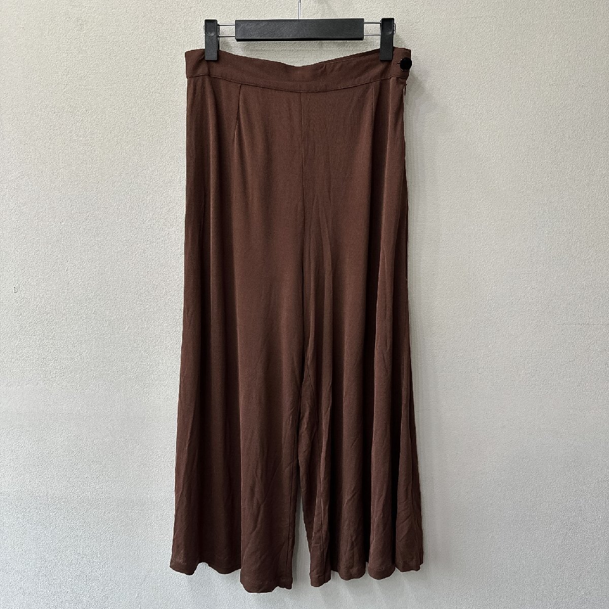 Max Mara マックスマーラ イタリア製 ワイドパンツ サイズ 44 /ブラウン系 レディース レディース 高級 MADE IN ITALY ボトムス
