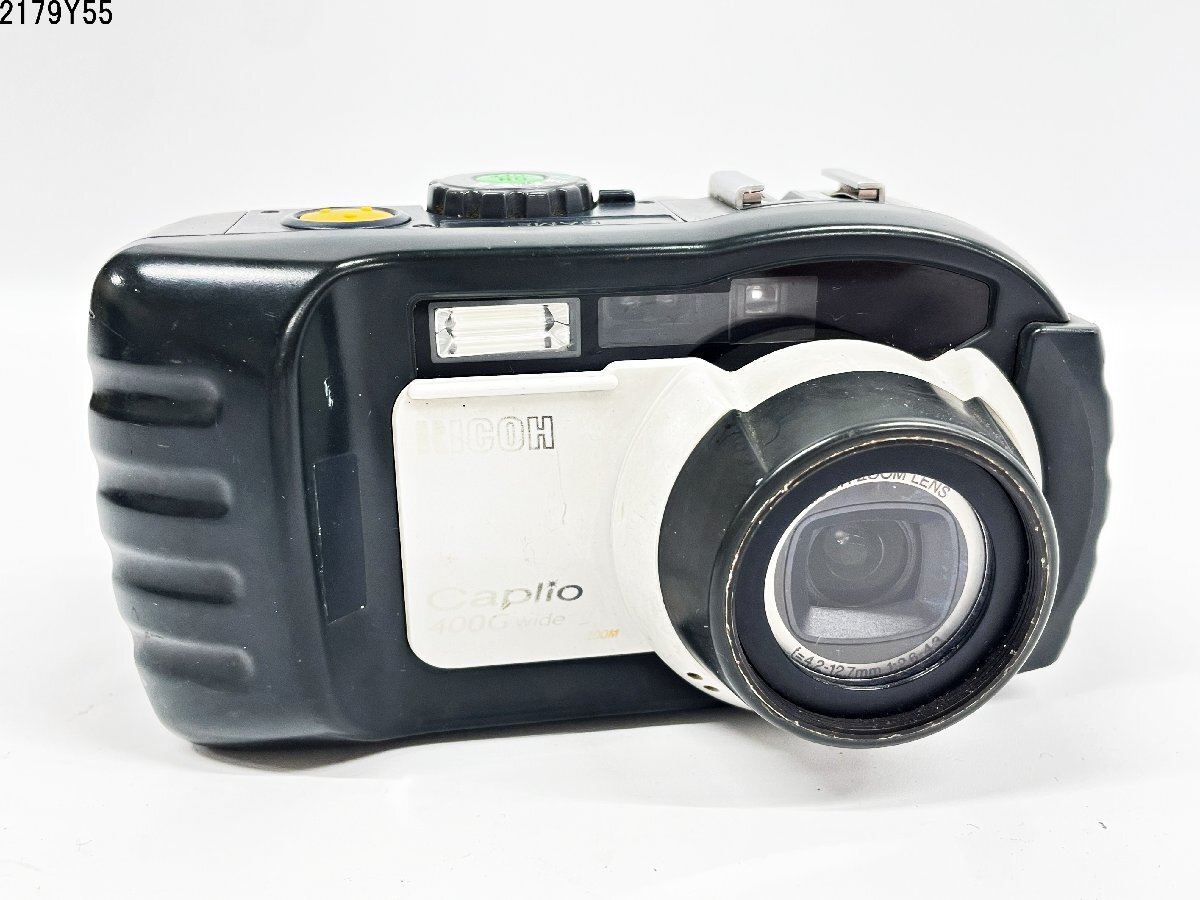 RICOH リコー Caplio 400G WIDE キャプリオ 防水・防塵 工事現場用 コンパクト デジタルカメラ シャッター可能 ジャンク 2179Y55-8