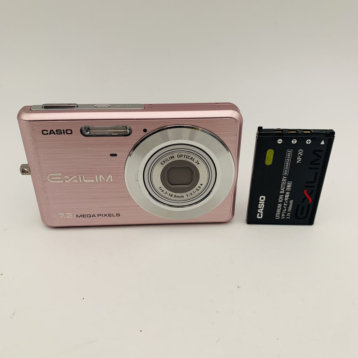 【シャッター動作OK】CASIO デジタルカメラ EXILIM EX-Z77PK ピンク バッテリー付き カシオ コンパクトデジタルカメラ 現状品 #260525