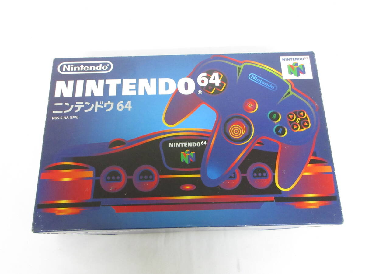043C743E◆【ジャンク】N64 ニンテンドウ64 本体 NUS-001 セット美品 ※動作しますが音がでません