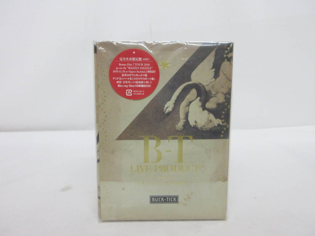 021C670E◆BUCK-TICK 完全生産限定盤 Blu-ray 10枚組 BOX B-T LIVE PRODUCT -Ariola YEARS- 中古