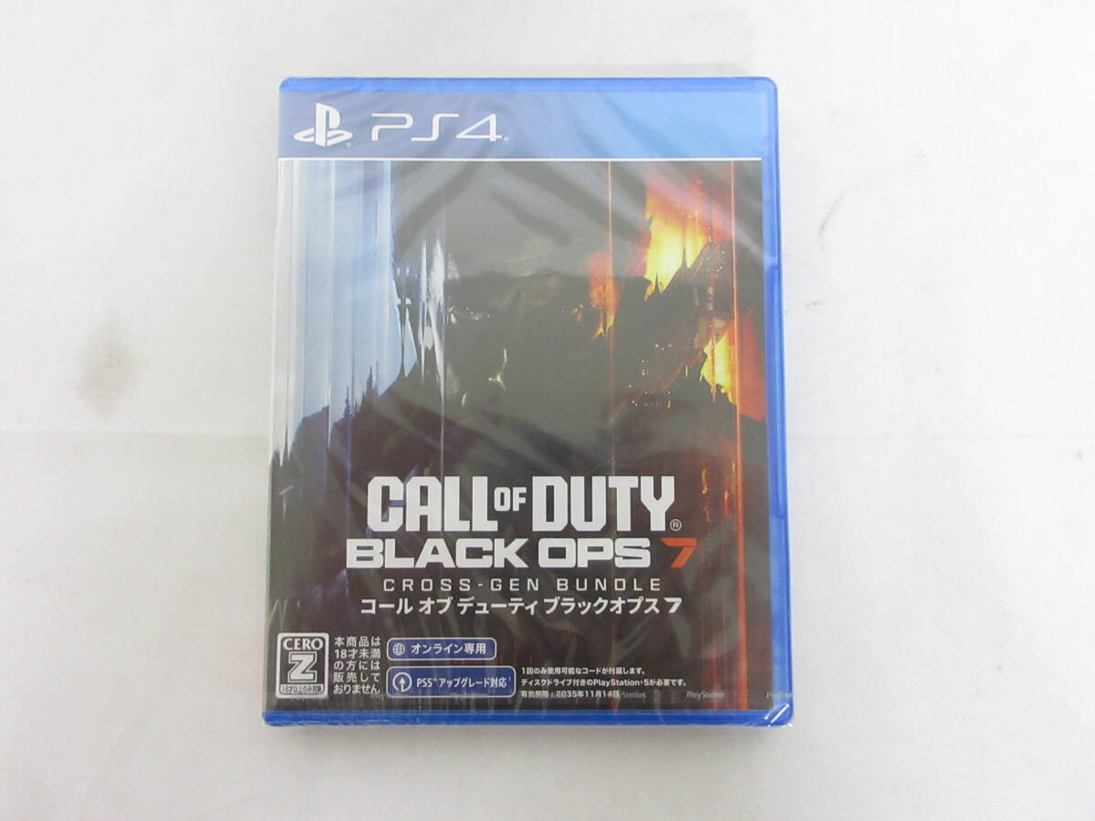 048Y419E◆【未開封】PS4 ソフト Call of Duty Black Ops7 コール オブ デューティ ブラックオプス7 クロスジェンバンドル 