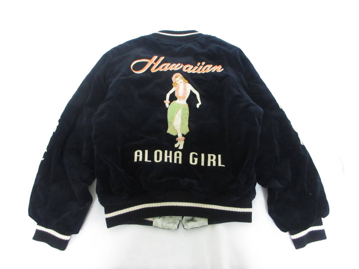 139C401E◆HYSTERIC GLAMOUR ヒステリックグラマー スカジャン リバーシブル ハワイ Hawaii sizeFREE 