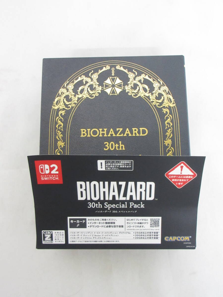 047C404E◆Switch2 BIOHAZARD 30th Special Pack バイオハザード スイッチ2 ソフト 中古