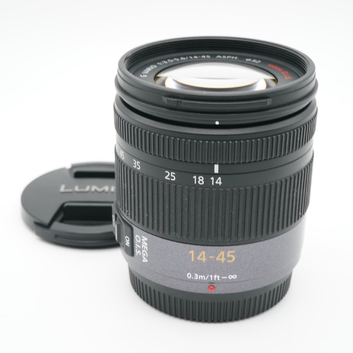 ほぼ新品 パナソニック LUMIX G VARIO 14-45mm/F3.5-5.6 H-FS014045