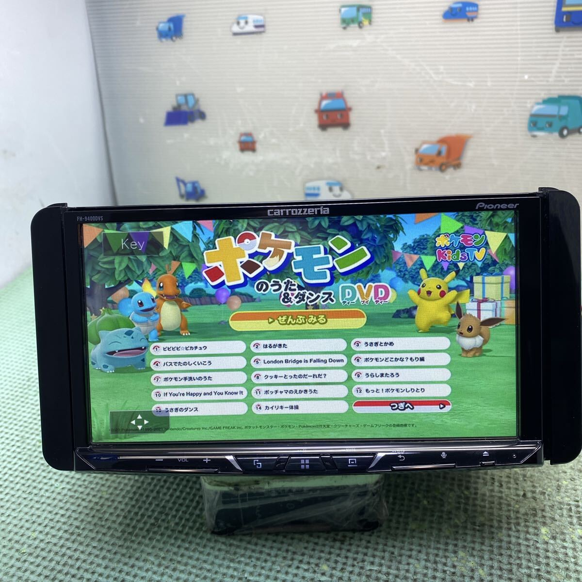 カロッツェリア　AVメインユニット　FH-9400DVS CD DVDプレーヤー　Bluetooth