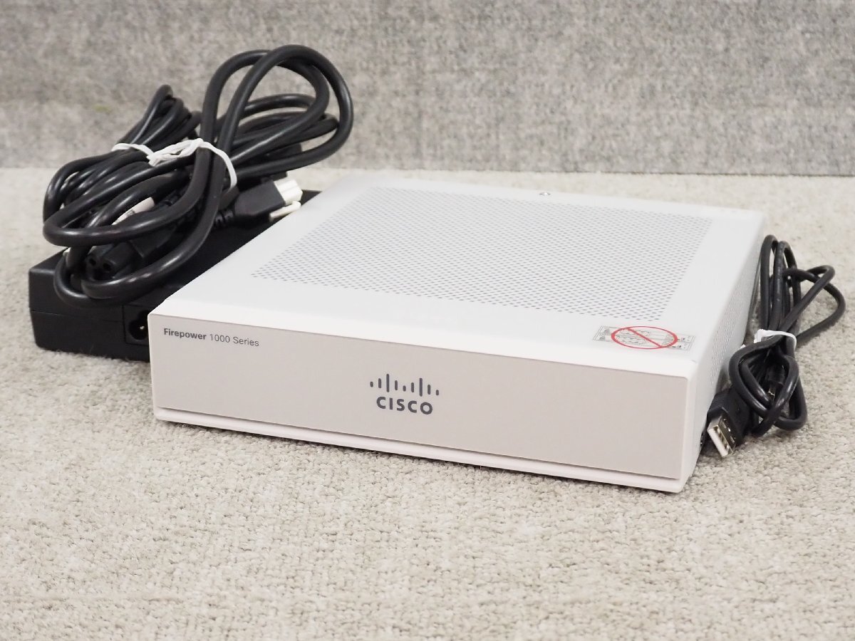 [N218] ☆ Cisco Firepower 1000 シリーズ アプライアンス　FPR-1010 V01 ☆ Version 1.0.11 ☆