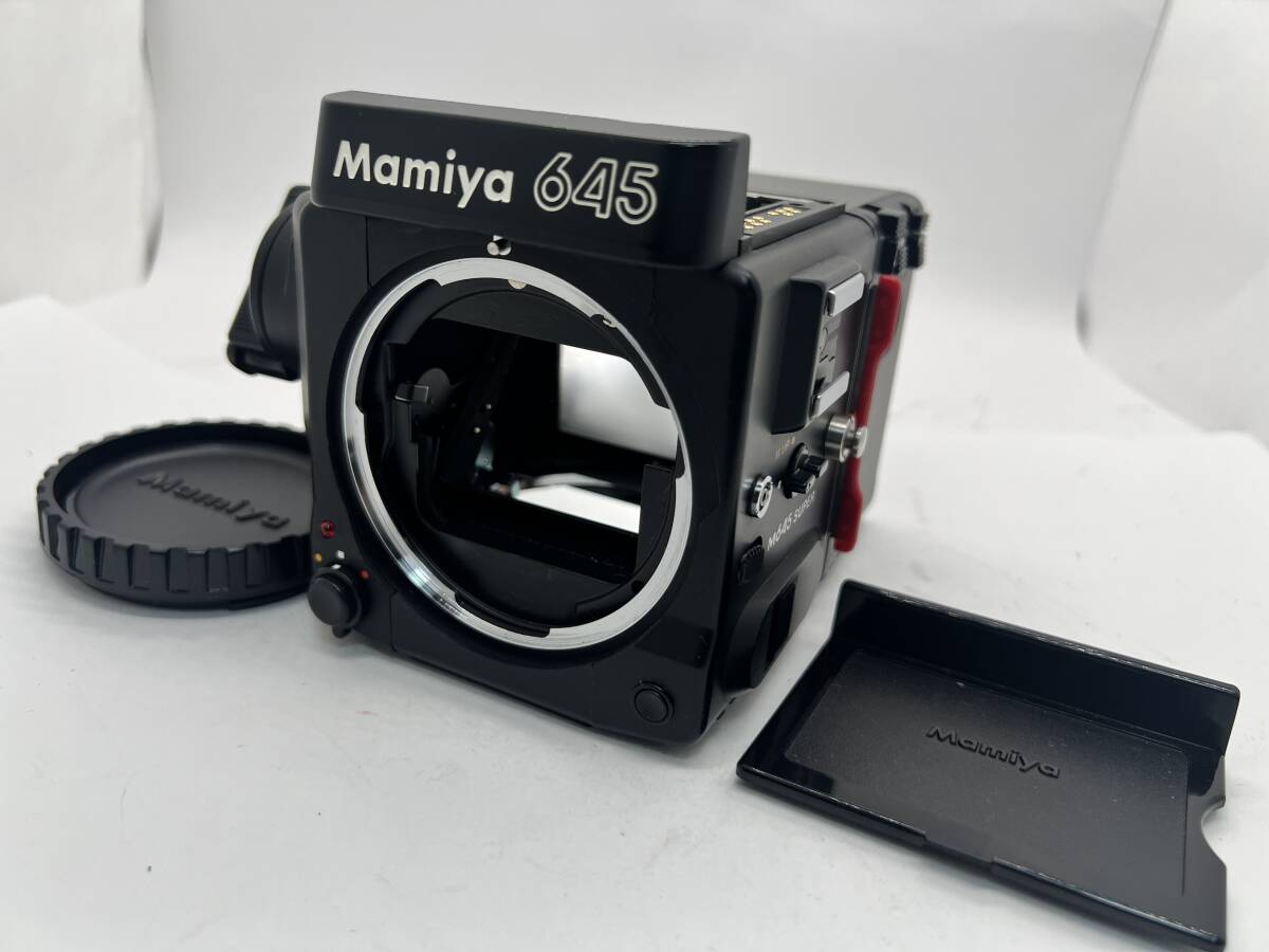 [美品・動作品・光学OK] マミヤ Mamiya M645 Super 中判フィルムカメラ + 120 Film Back 