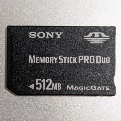 512MB Memory Stick Pro Duo SONY ソニー magicgate 動作確認済み