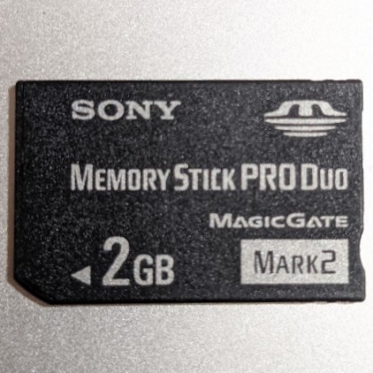2GB SONY メモリースティック プロ デュオ Memory Stick PRO Duo ソニー 動作確認済み